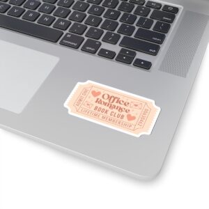 Office Romance Book Club Kiss-Cut Stickers - Lifetime Membership