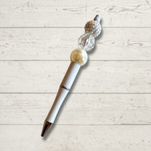 Pearl Glow Beaded Pen