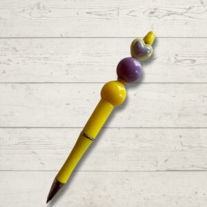 Lemon Berry Love Beaded Pen